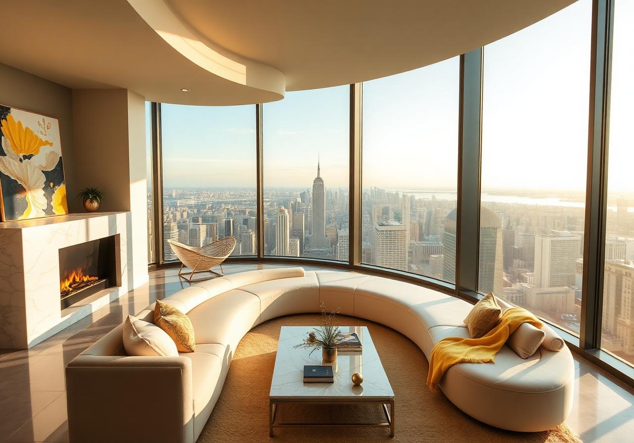 Curved Penthouse