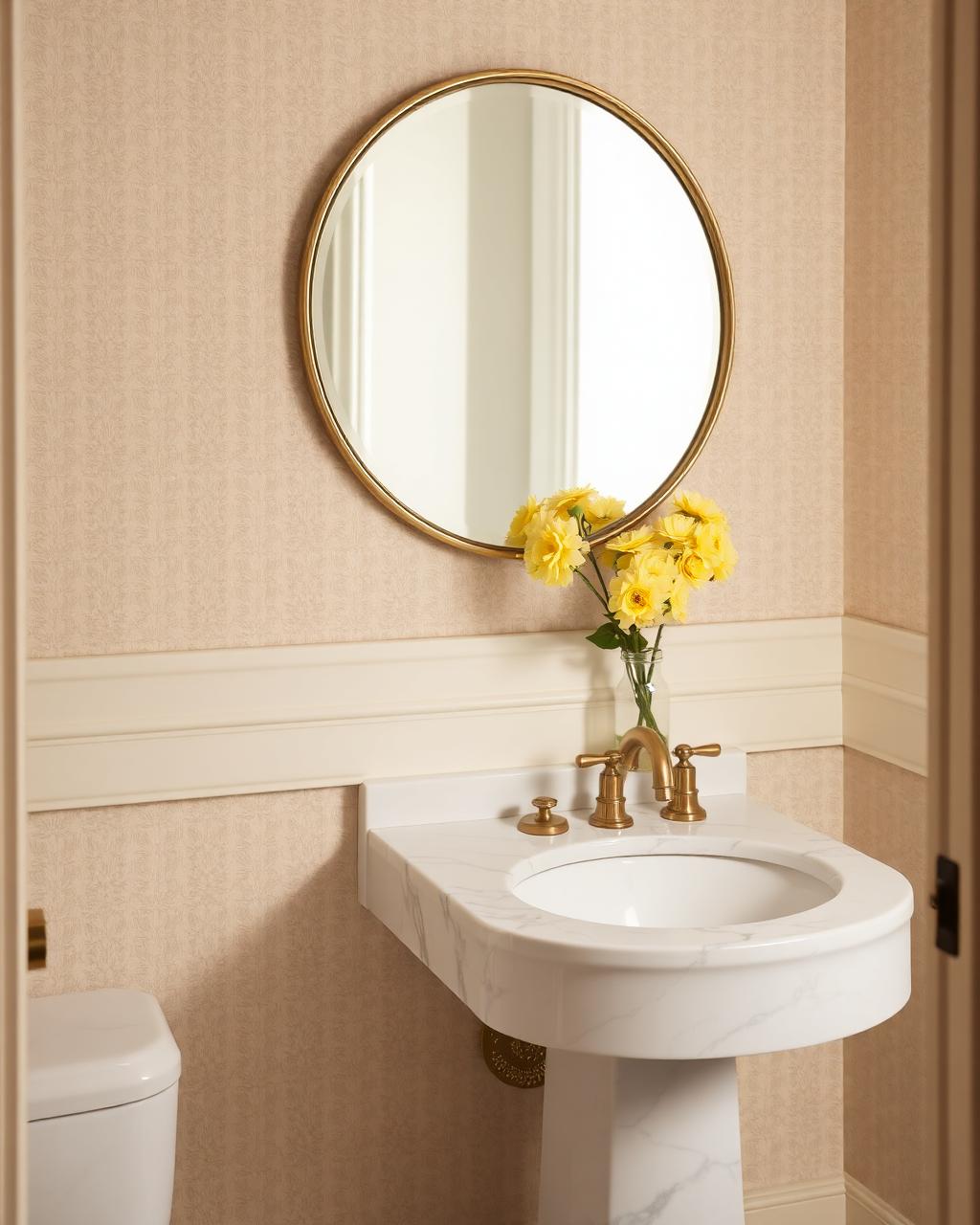 Powder Room Detail
